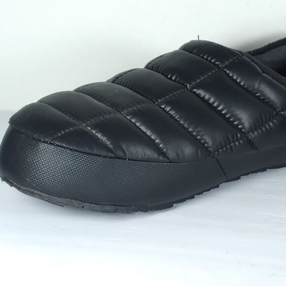 The North Face Men's Thermoball Traction US13 Black Insulated Mules V Slippers - Picture 16 of 16